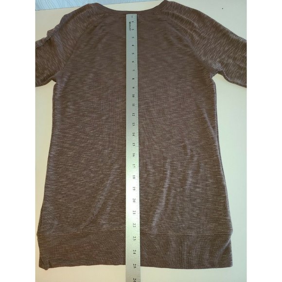 Forever 21 Pullover Sweater Brown Shirt Women's Size Large - Picture 4 of 6